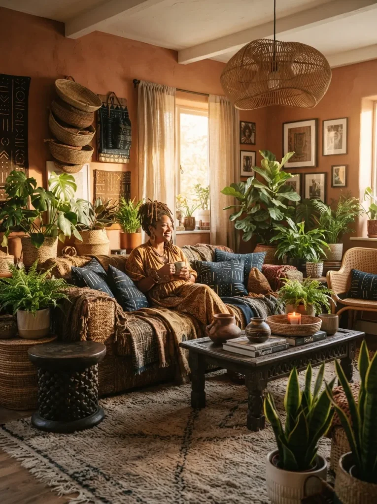 Afrohemian Decor Style