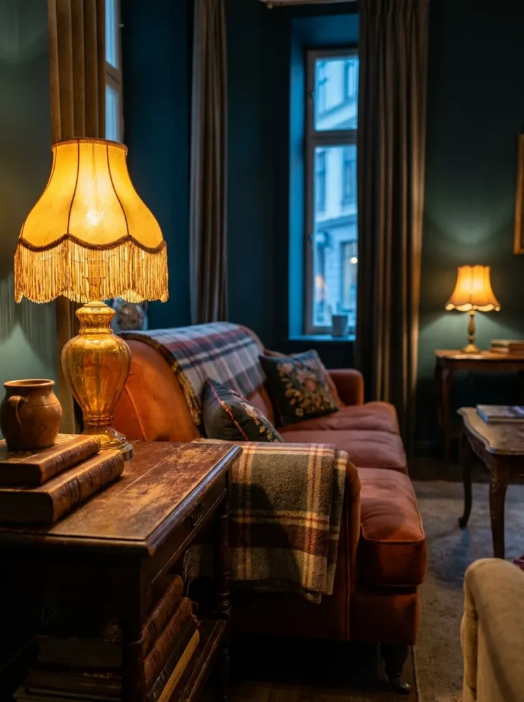 Amber Table Lamps