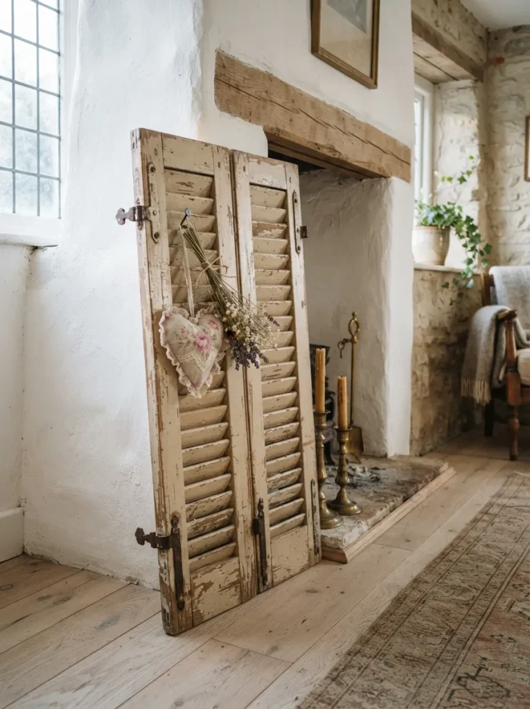 Antique Pine Shutters