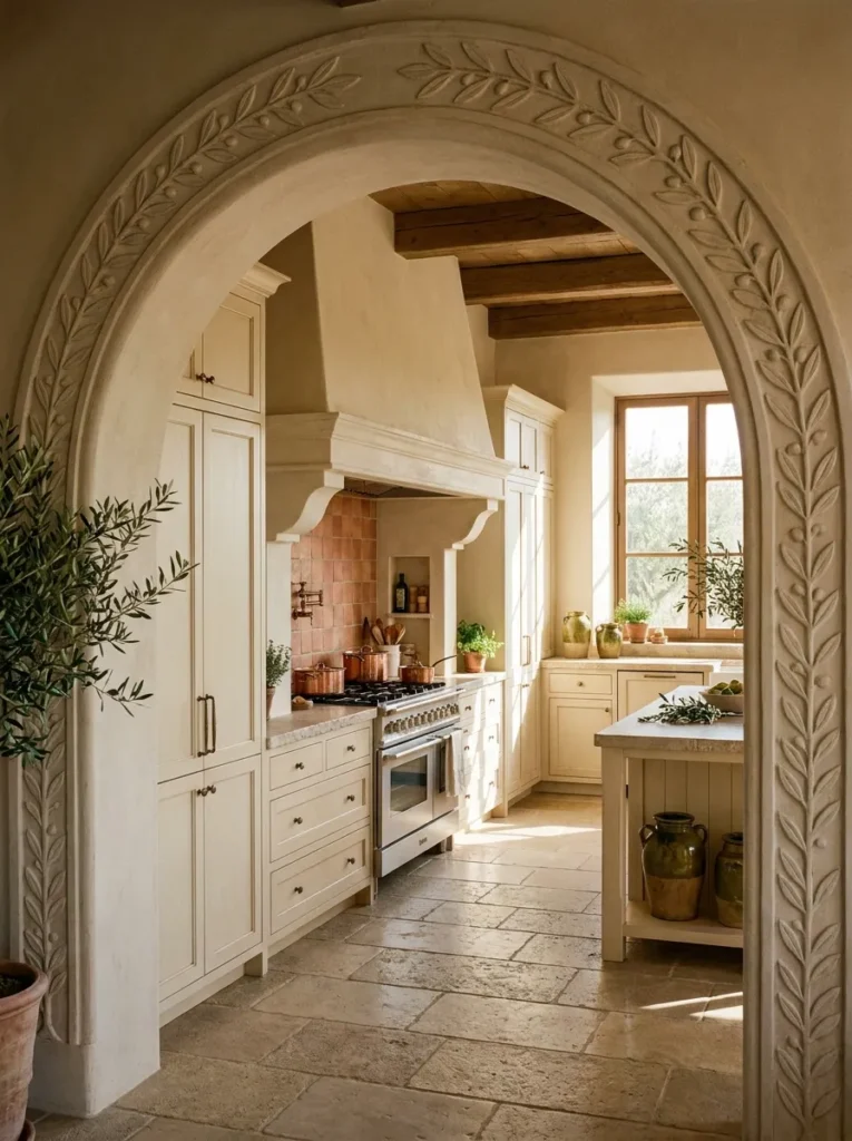 Arched Kitchen Doorways