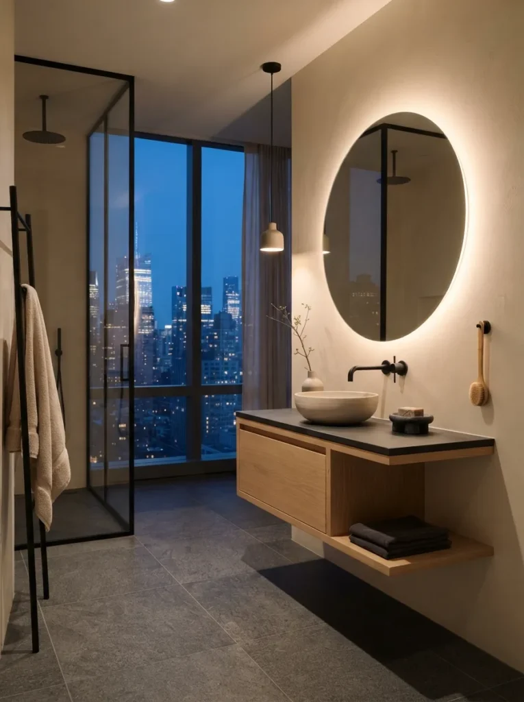 Backlit LED Mirror