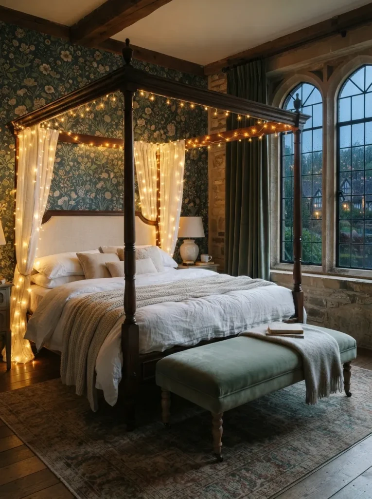 Bed Canopy Fairy Lights