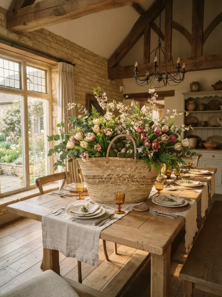 Big Basket Centerpiece