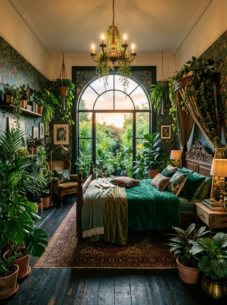 Biophilic Maximalism Style