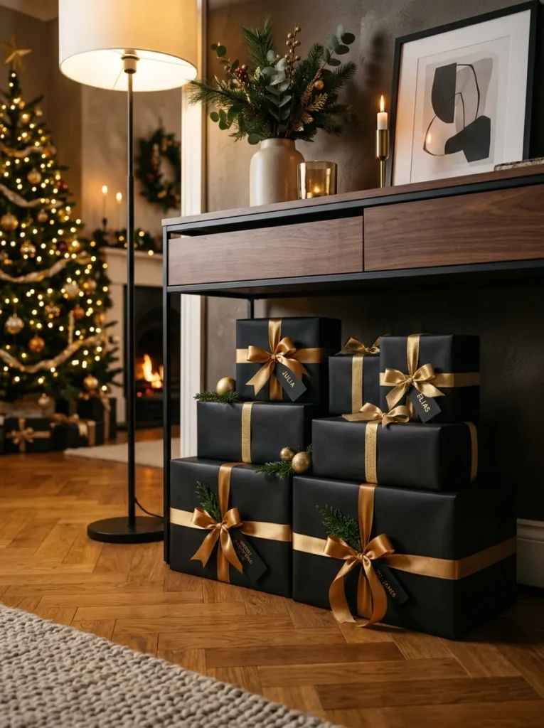Black Gift Boxes