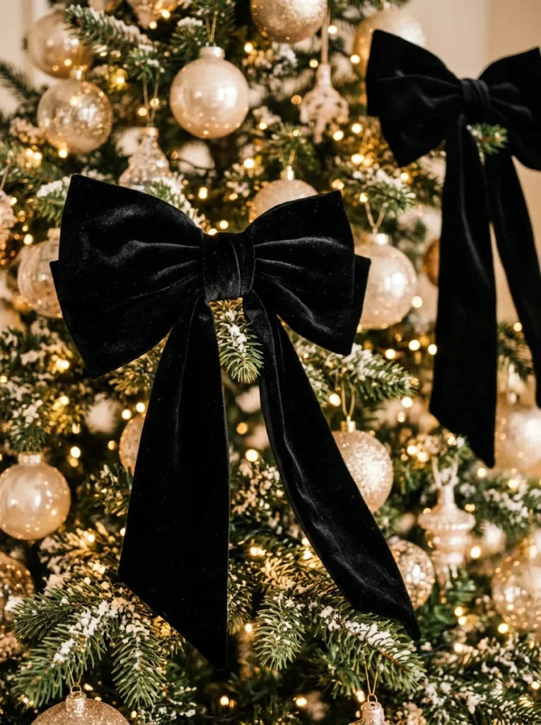 Black Velvet Bows