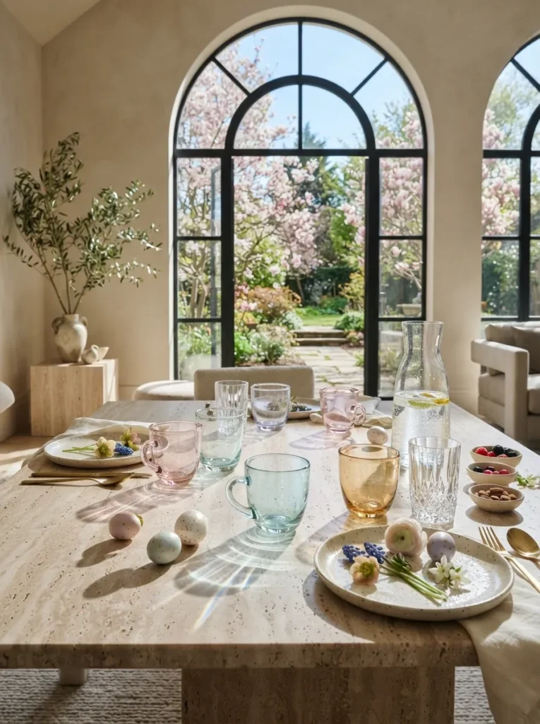 Blush Toned Plates