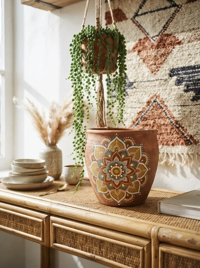 Boho Mandala Flower