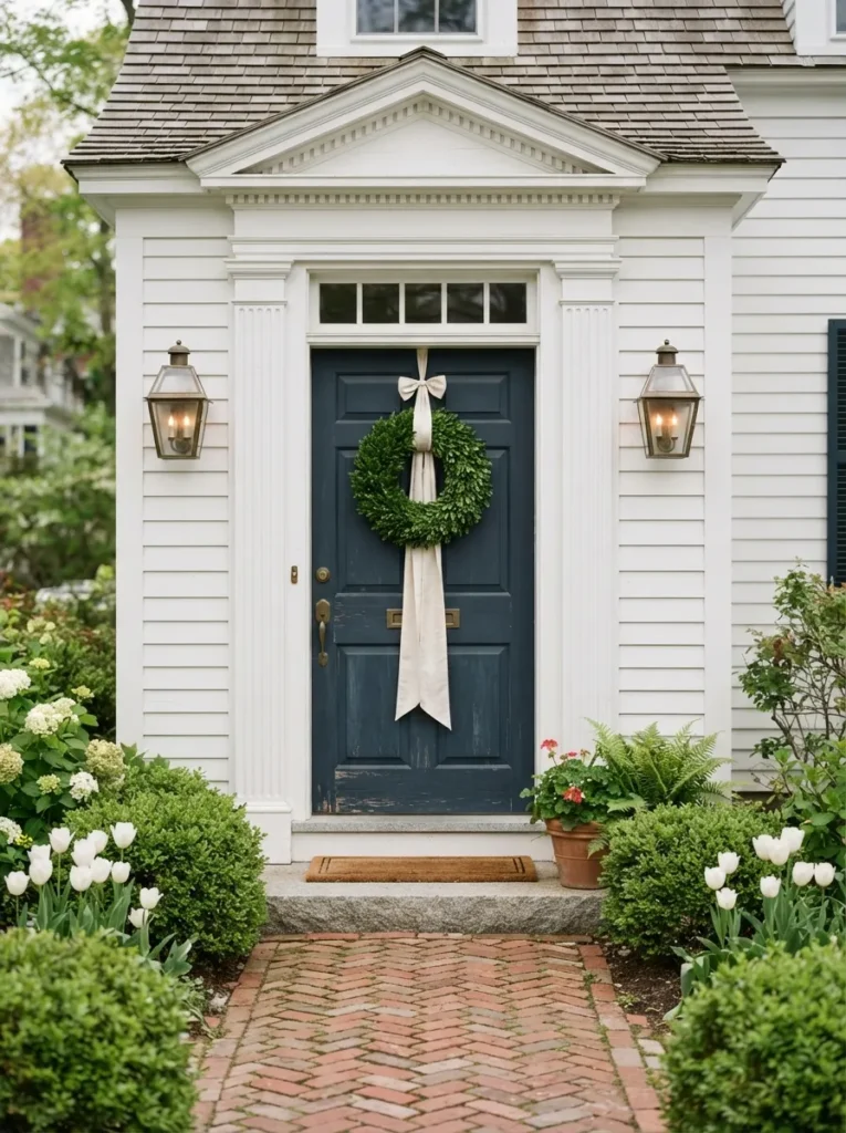 Boxwood Wreath Sash