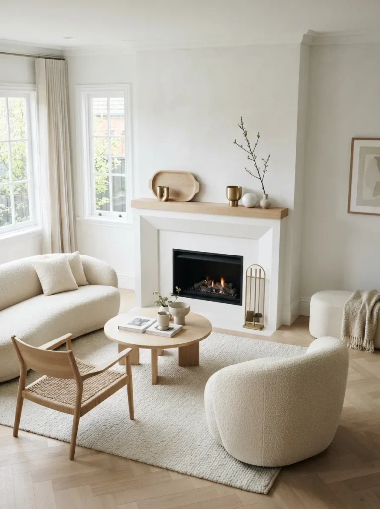 Brass Wood White Palette