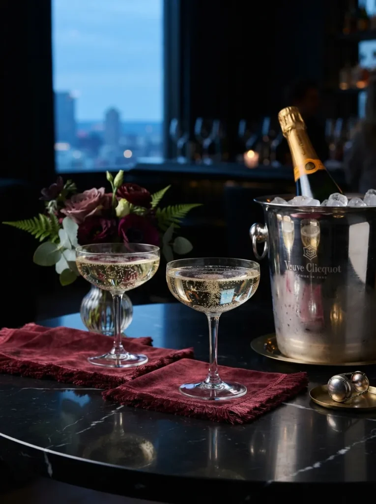 Burgundy Champagne Pairing