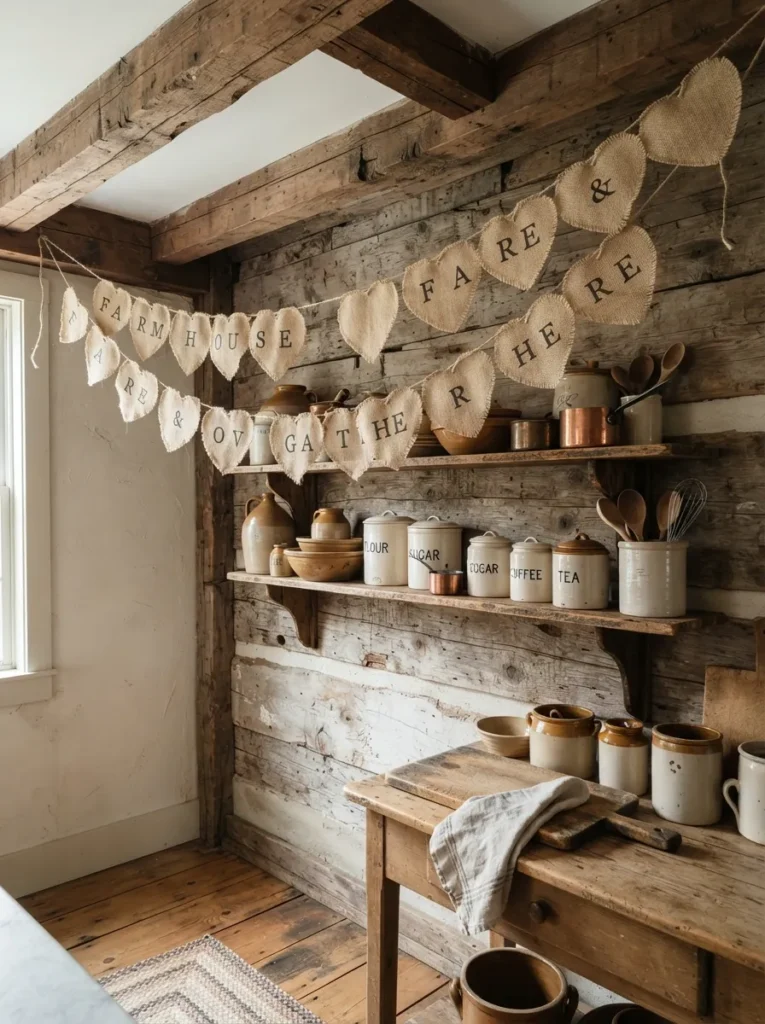 Burlap Banner Display
