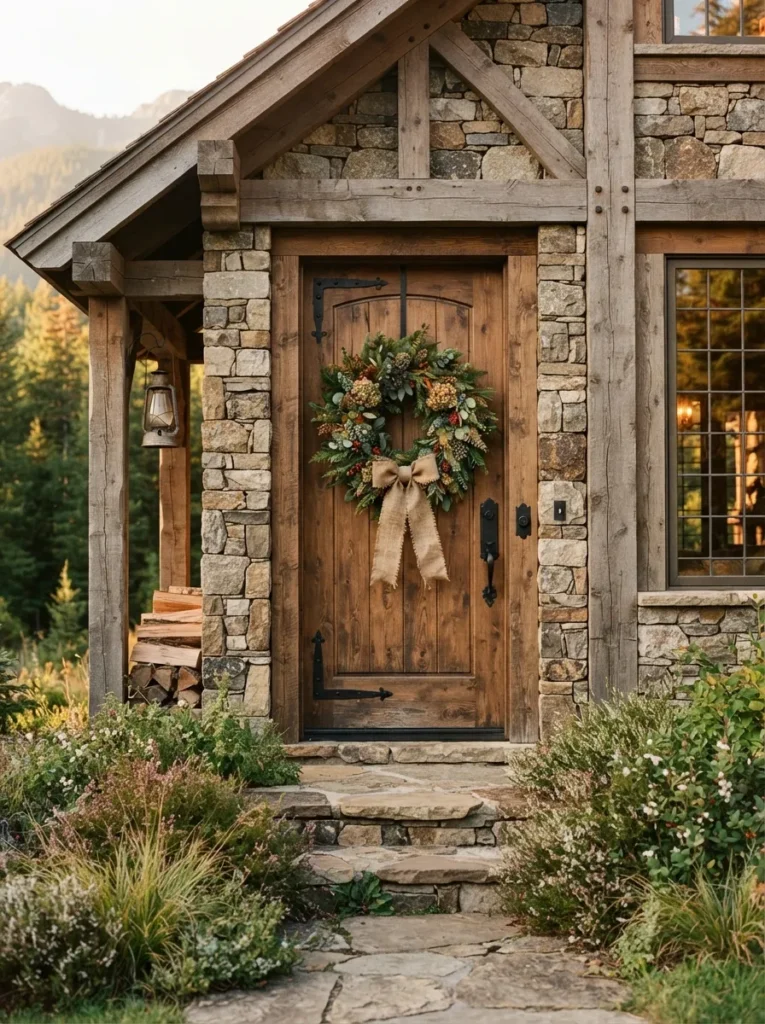 Burlap Bow Wreath
