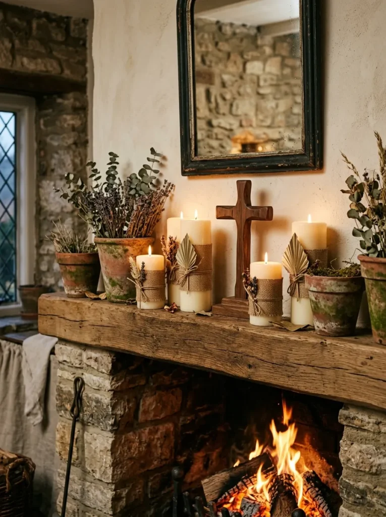 Burlap Candle Wrap
