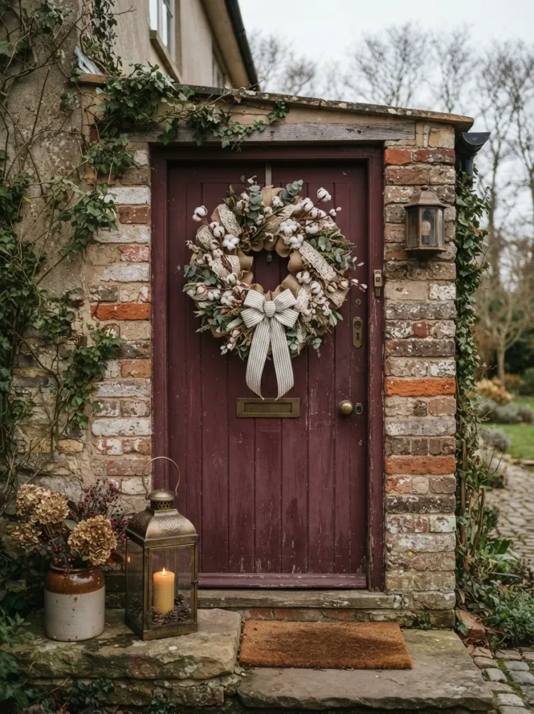 Burlap Lace Wreath
