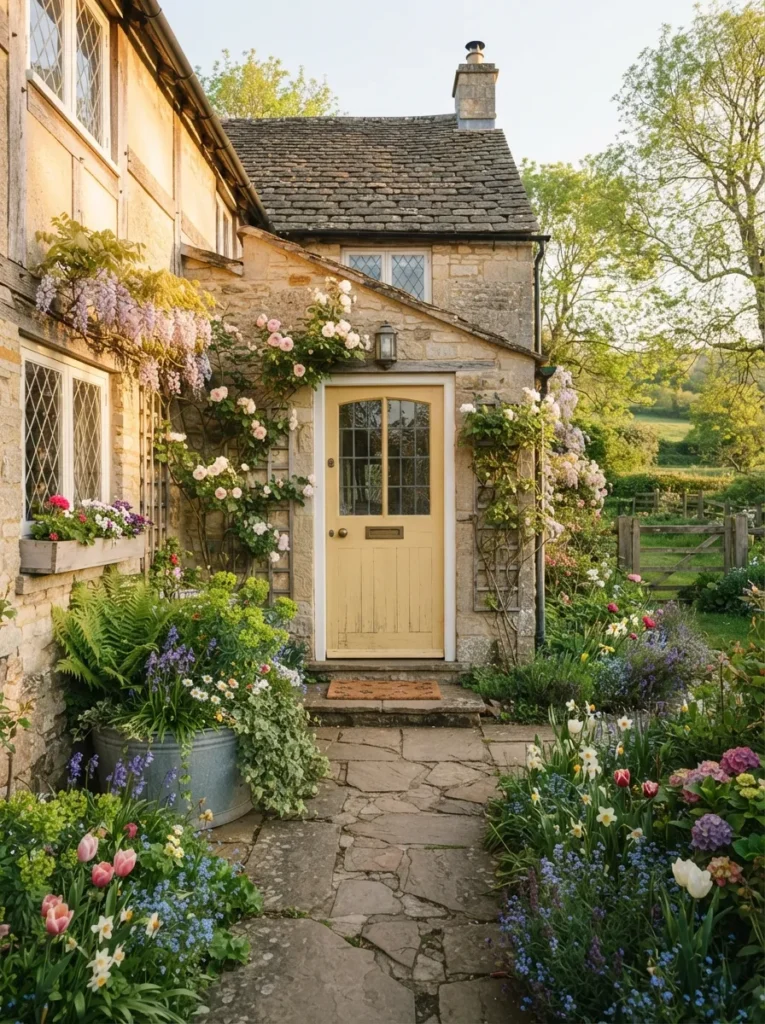 Butter Yellow Door