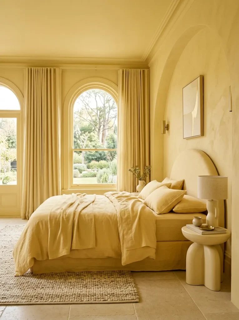 Butter Yellow Drenching