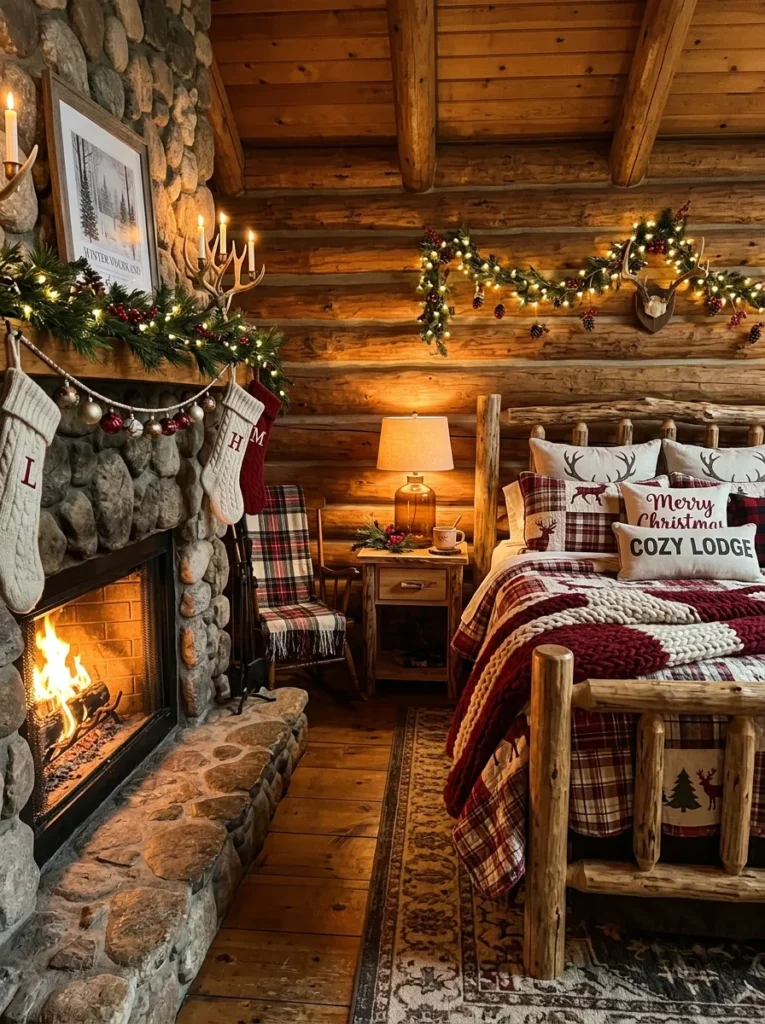 Cabin Christmas Bedding
