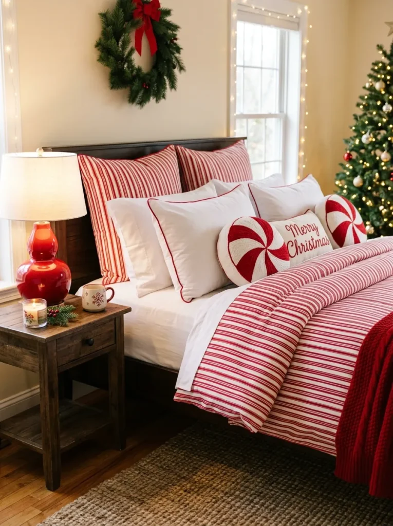 Candy Cane Bedding