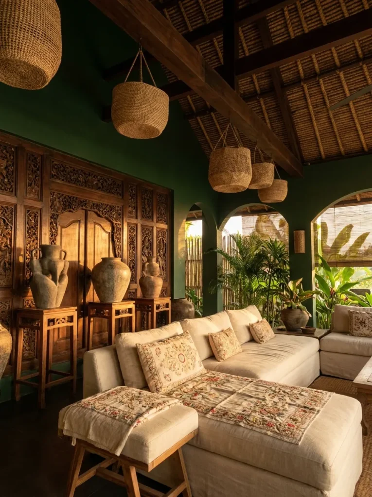 Carved Wood Decor