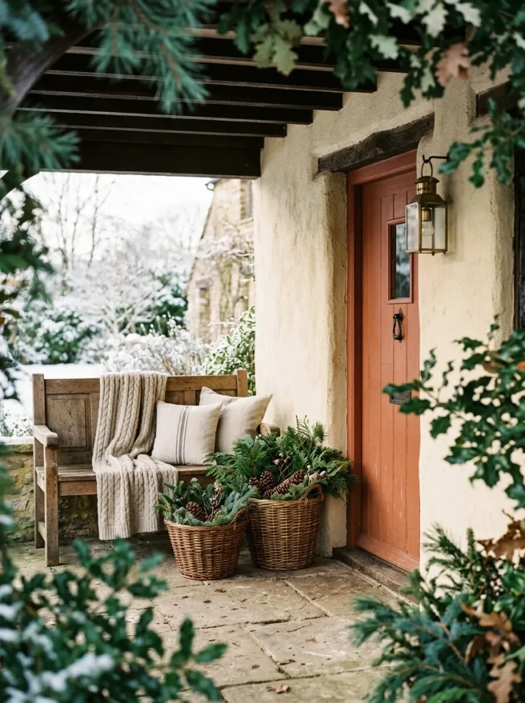 Cedar Basket Arrangements