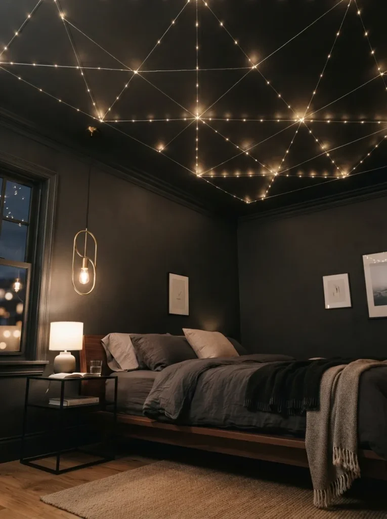 Ceiling Crisscross Lights