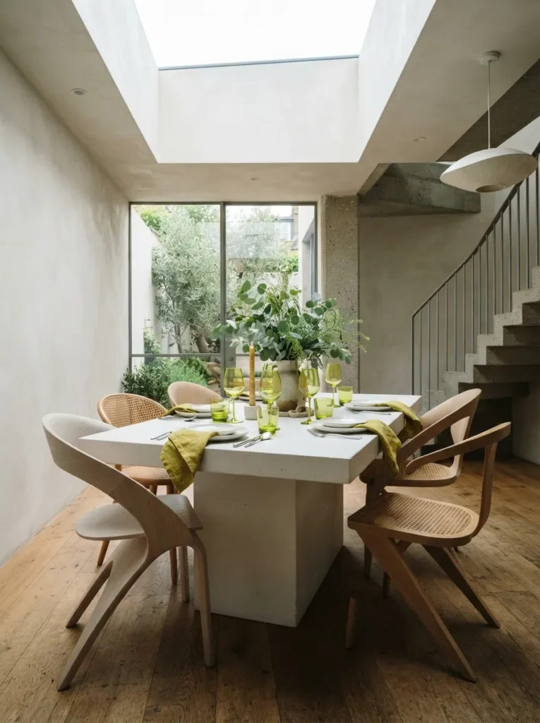 Chartreuse White Accent