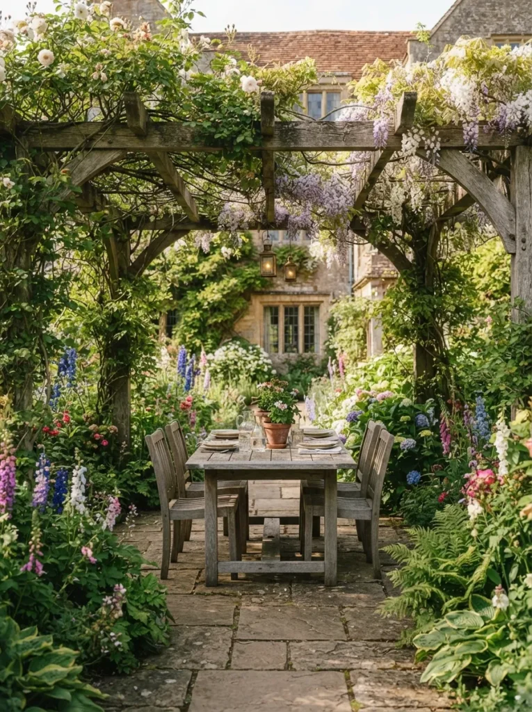 Climbing Vine Pergola