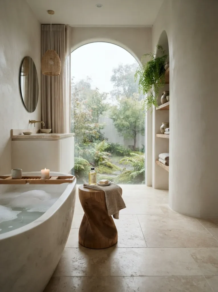 Cloud Dancer Bathroom