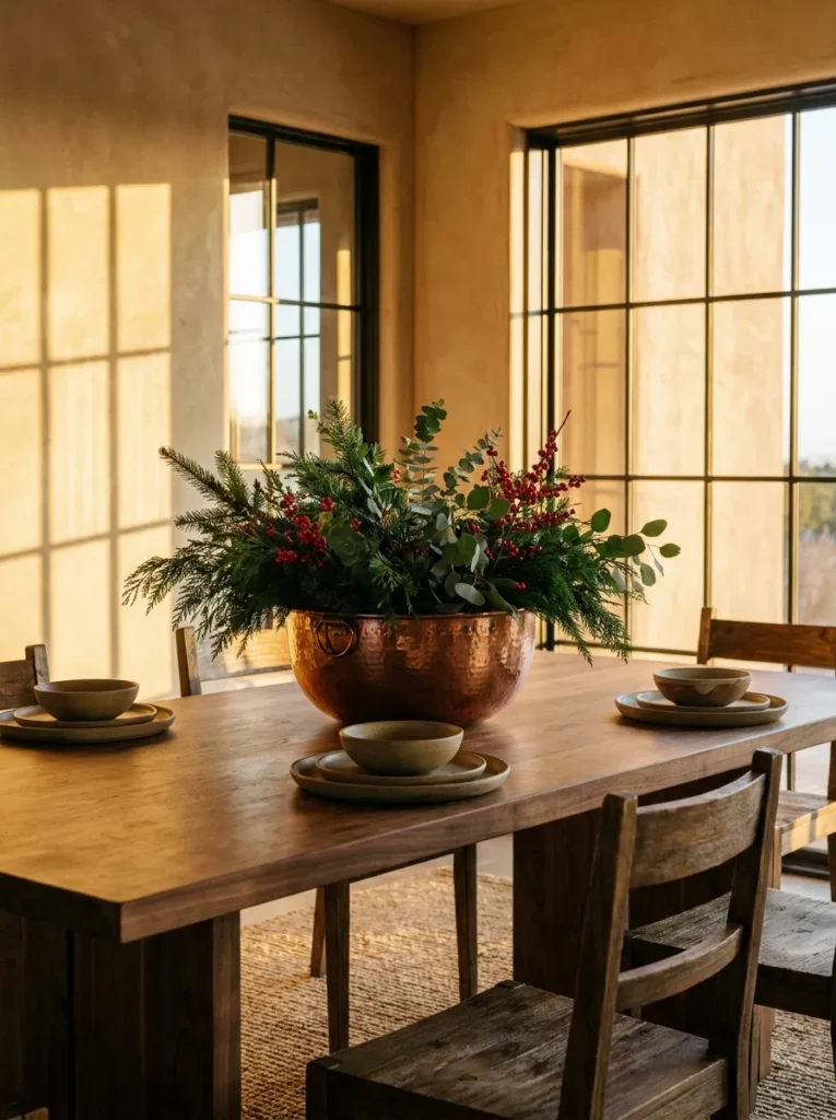 Copper Bowl Arrangement
