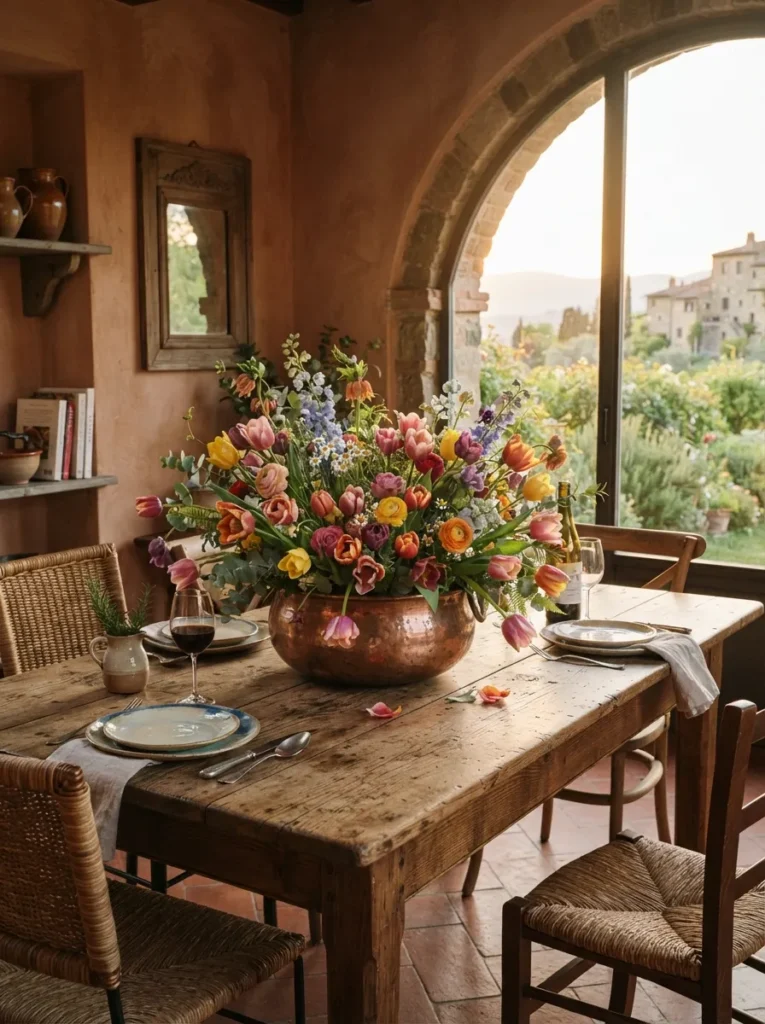 Copper Bowl Blooms