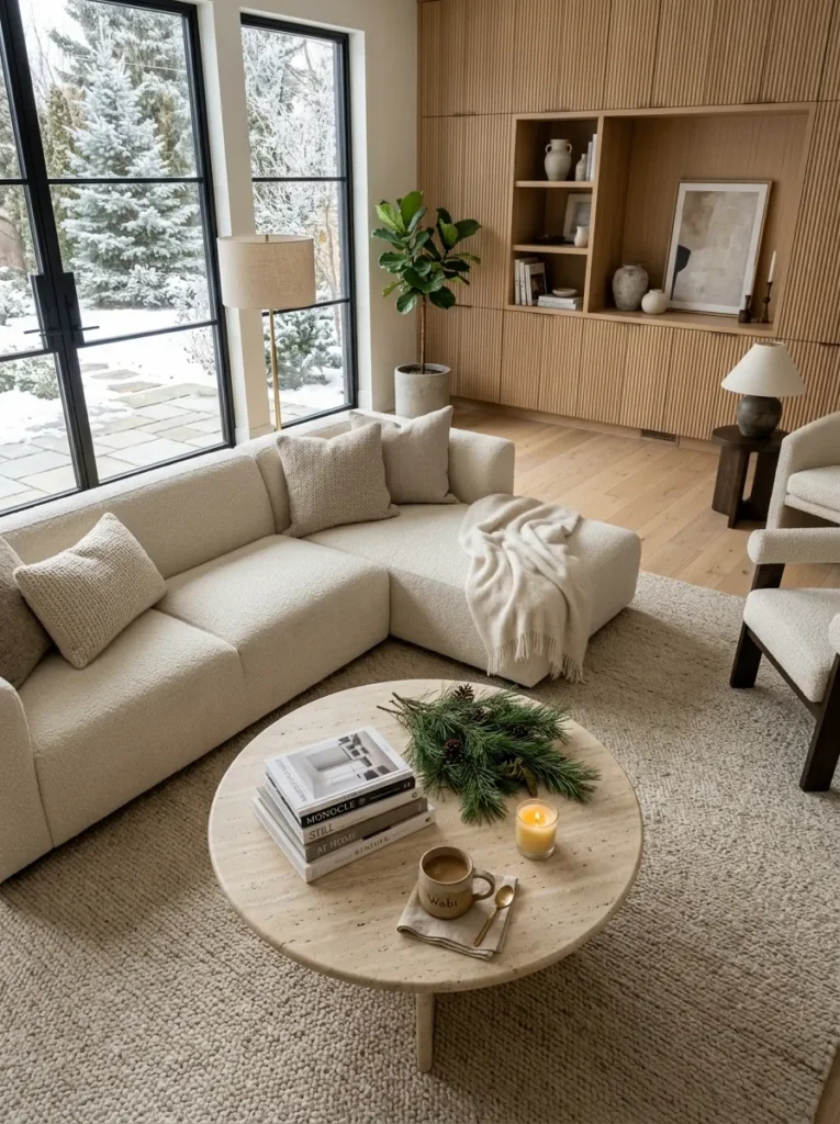 Cozy Coffee Table Styling