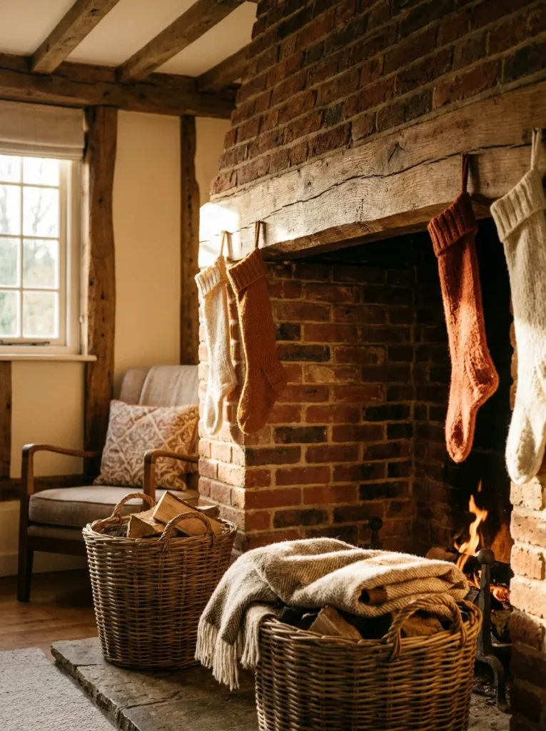 Cozy Stocking Display