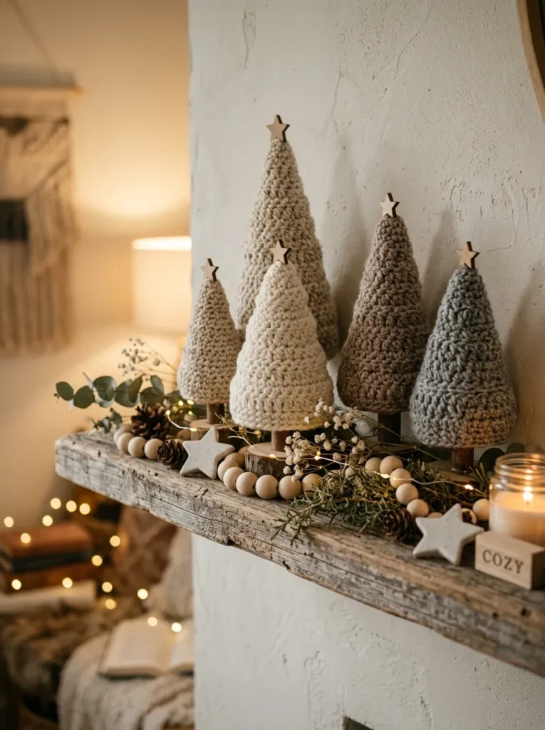 Crochet Christmas Trees
