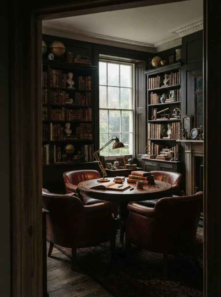 Dark Academia Bookcase