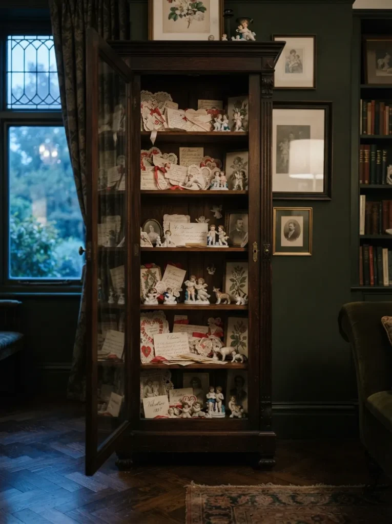Dark Curio Cabinet