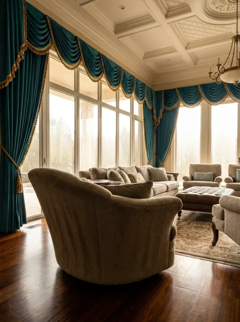 Dramatic Window Treatments