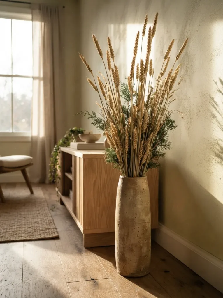 Dried Wheat Decorations
