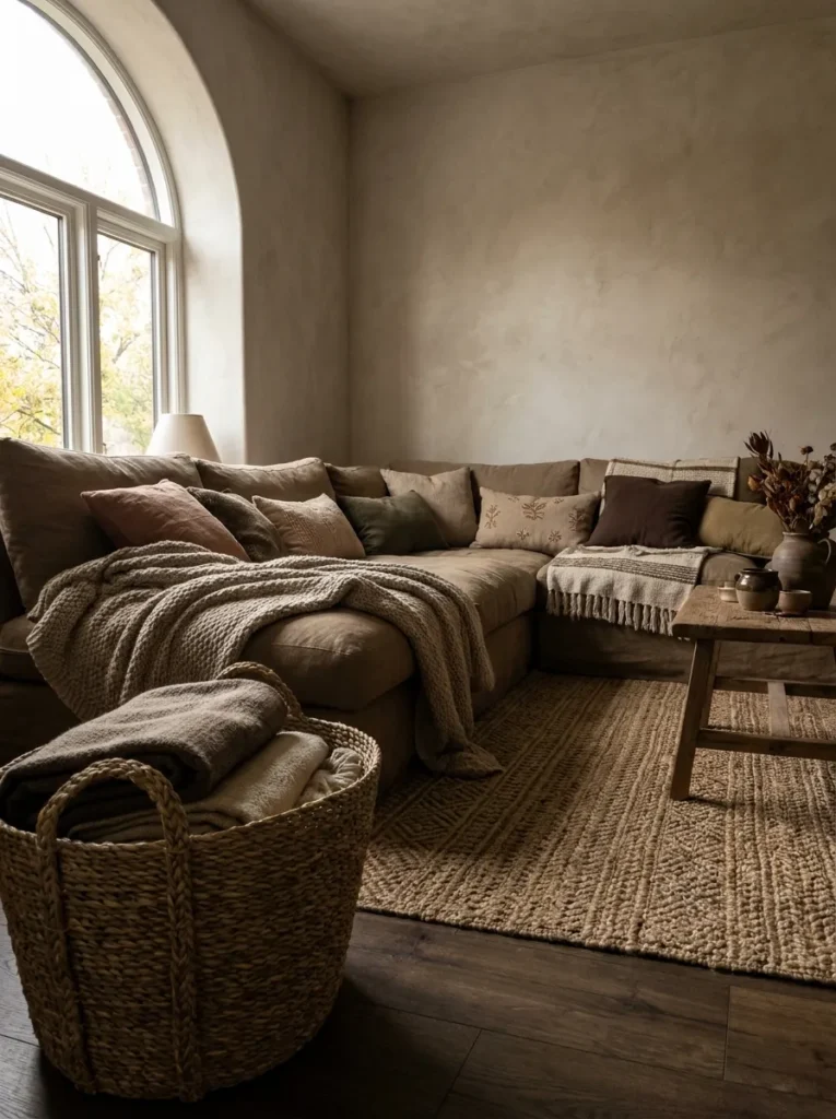 Earthy Textile Layers