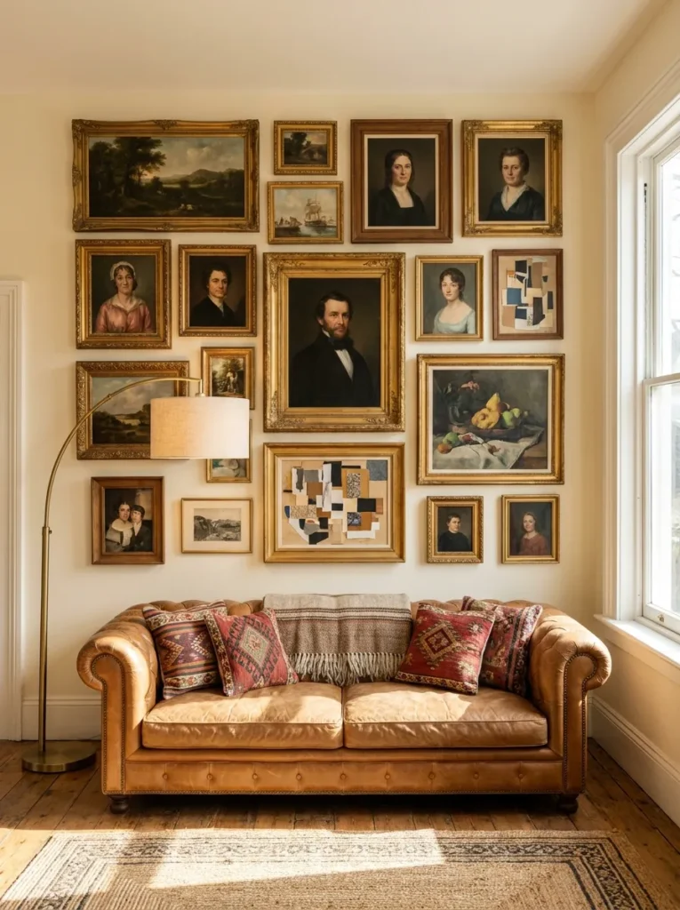 Eclectic Gallery Wall