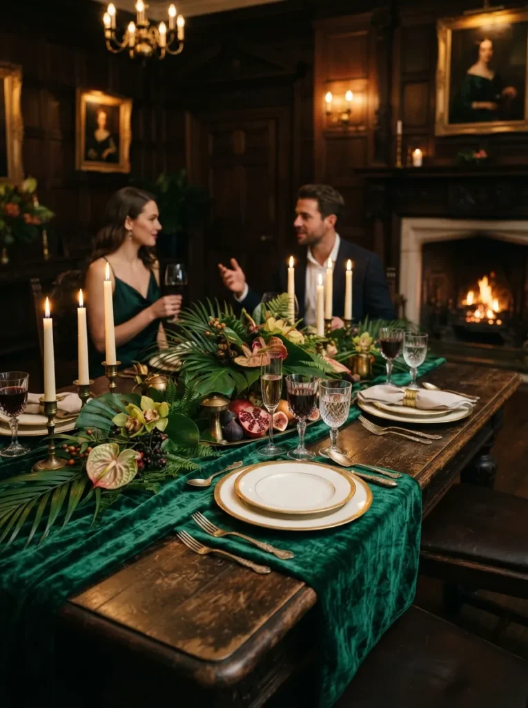 Emerald Table Runner