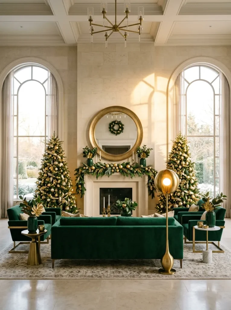 Emerald and Gold Palette