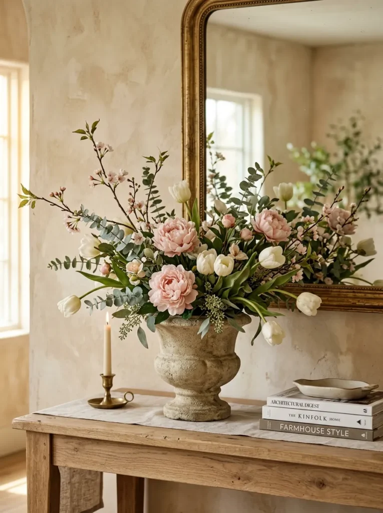 Faux Fresh Flower Mix