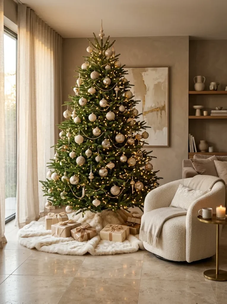 Faux Fur Tree Skirt