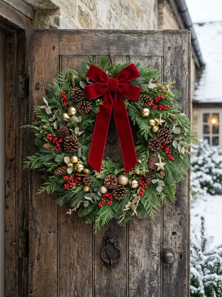Festive Christmas Wreath