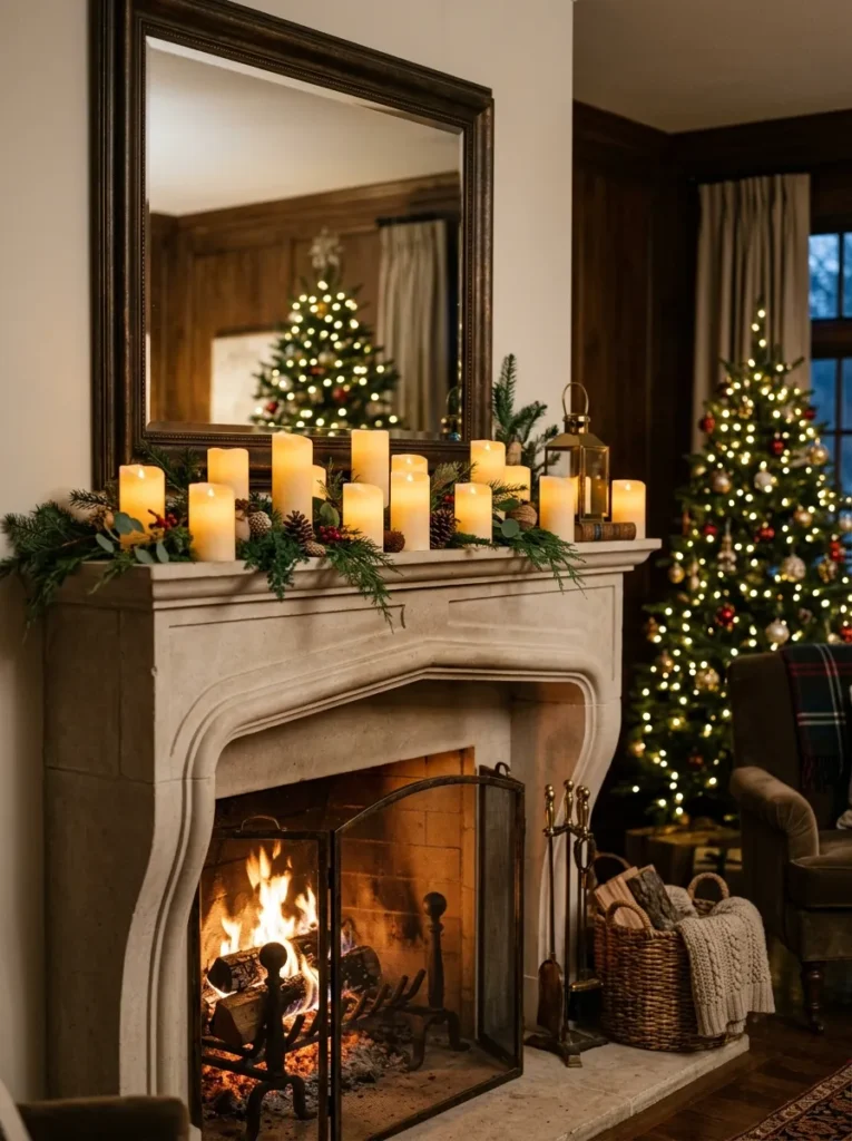 Flameless Pillar Candles
