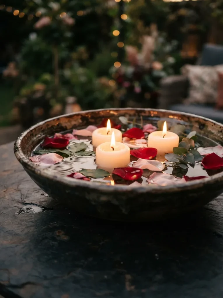 Floating Candle Bowl