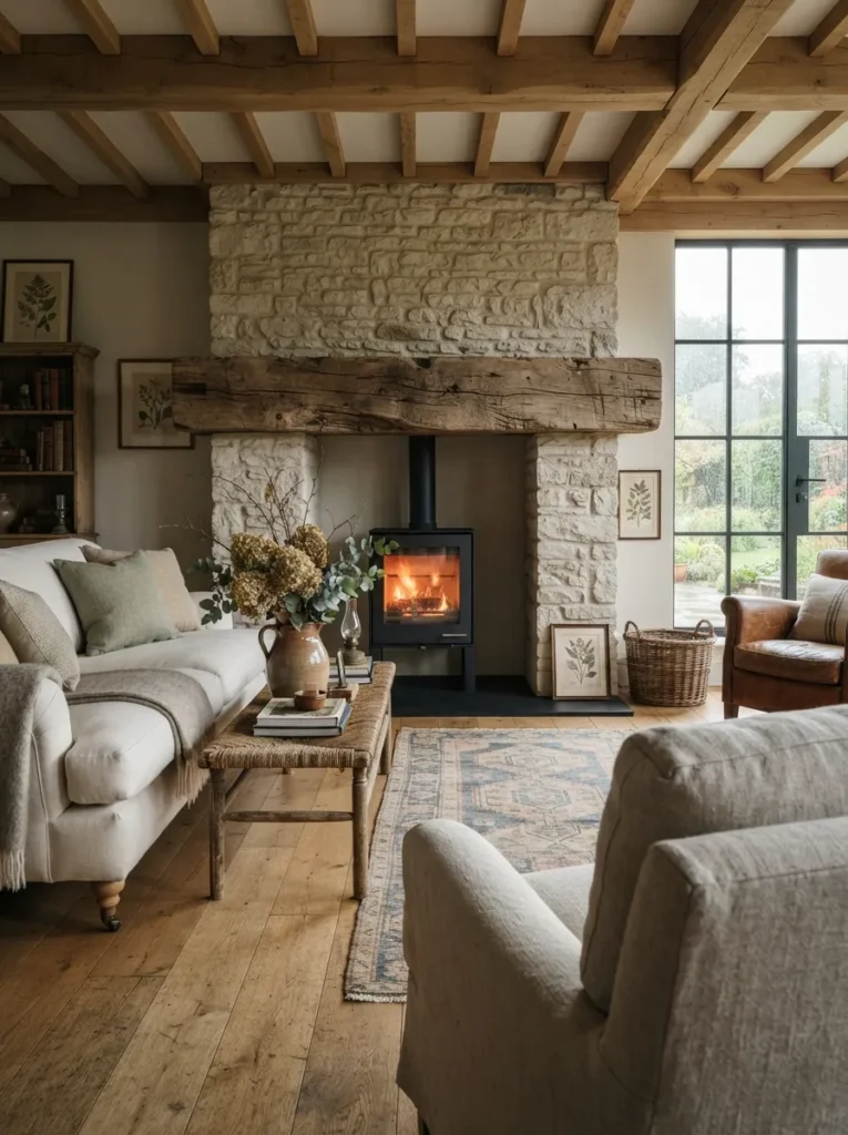  Floating Reclaimed Beam