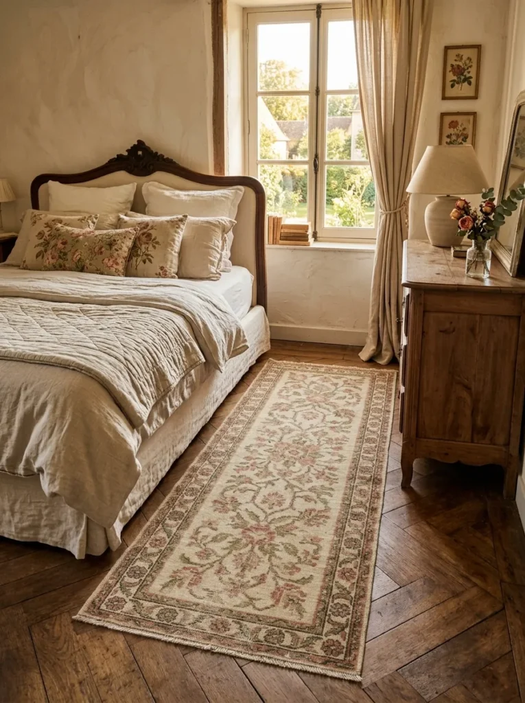 Floral Runner Rug