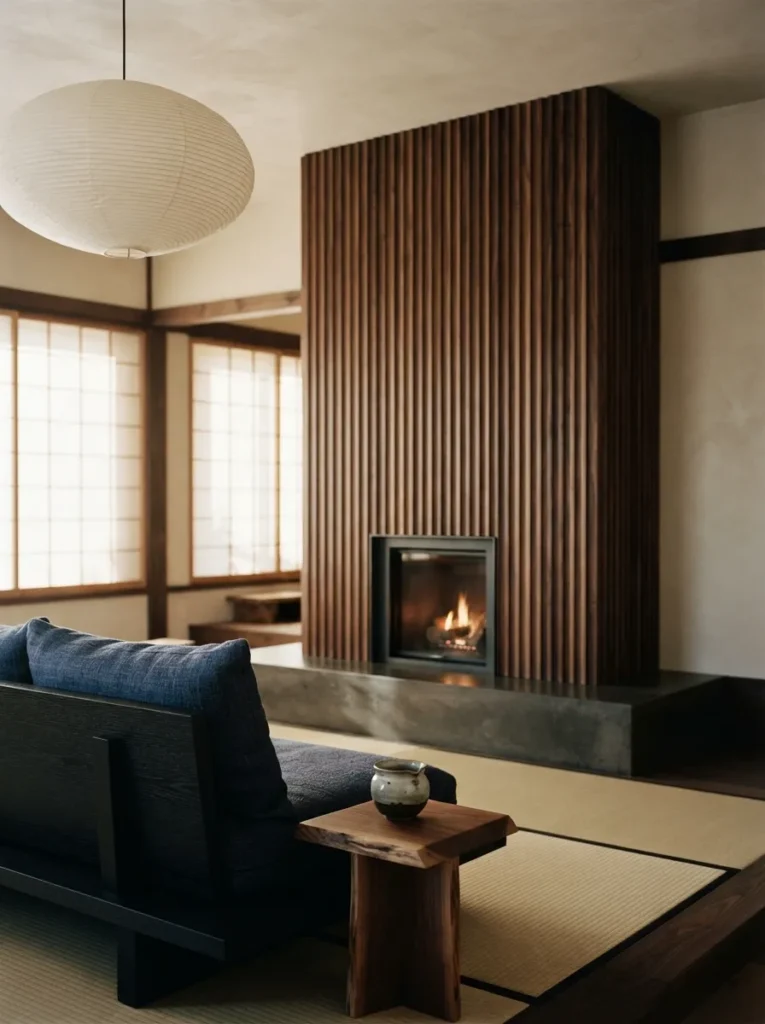 Fluted Wood Surround